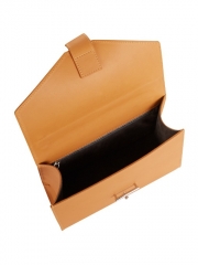 vegetable-tanner leather cross-body bag