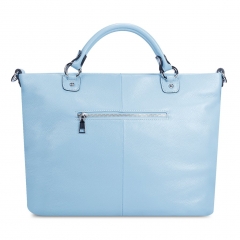 soft genuine leather  lady 3-way satchel tote handbag