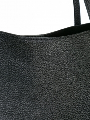 Soft premium calf leather tote bag handbag