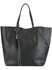 Soft premium calf leather tote bag handbag