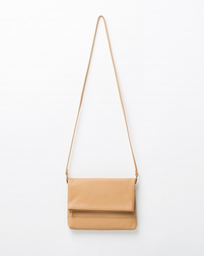 comfortable handfeel genuine leather fashion trendy handbag with detachable shoulder strap