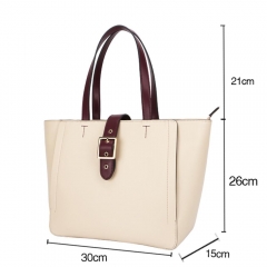 fashion amazing elegant smooth leather tote handbags