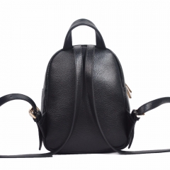 wholesale fashion design grain leather pebbled mini backpack bag
