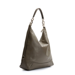 crafted 100% genuine leather women hobo handbag