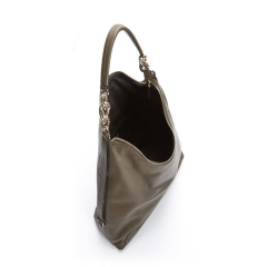 crafted 100% genuine leather women hobo handbag