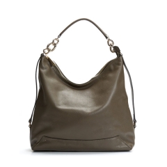 crafted 100% genuine leather women hobo handbag