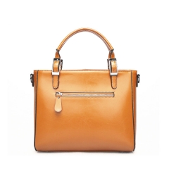 fashion shiny smooth leather female shoulder bag