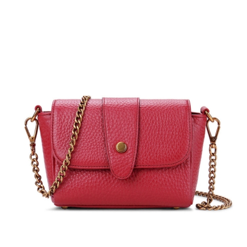 guangzhou wholesale cowhide bubble leather women cross body handbags with chain strap