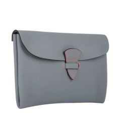 stylish customized leather evening bag clutch
