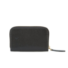 High quality oem designer ladies purse pocket zipper around RFID genuine leather wallet women