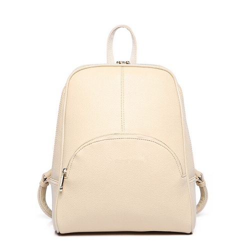 fashion wholesale full top grain leather lady backpacks