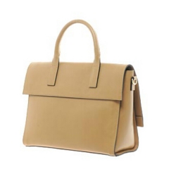 wholesale custom real smooth leather detachable strap women handbags