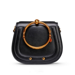 Fashion women real smooth leather luxury handbag