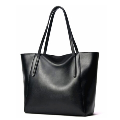 direct factory manufacture women fashion smooth leather tote handbags