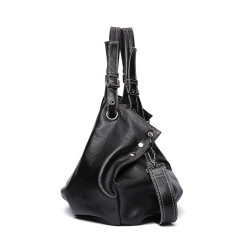 women fashion grain leather hobo bag leather handbag