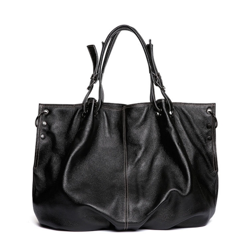 women fashion grain leather hobo bag leather handbag