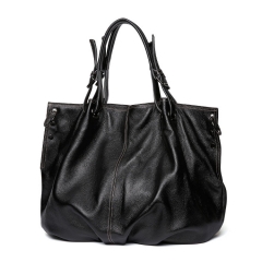 women fashion grain leather hobo bag leather handbag