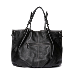 women fashion grain leather hobo bag leather handbag