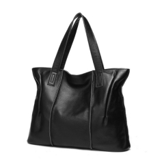 Guangzhou custom designer genuine leather tote bags women handbags