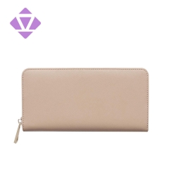 New Wallet Leather Female Long Wallet Women Zipper Purse Money Bag