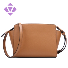 custom wholesale woman tote bag cow leather handbag saffiano leather cross body bag