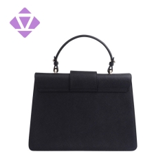 factory custom luxury designer fashion ladies genuine saffiano leather handbag women shoulder bag