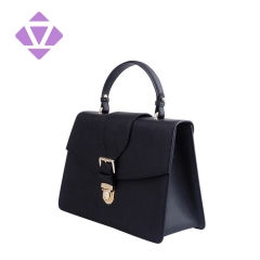 factory custom luxury designer fashion ladies genuine saffiano leather handbag women shoulder bag