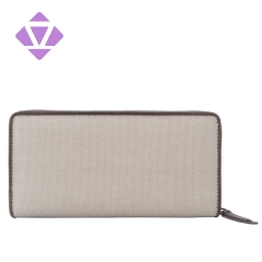 ZENVAN hot sale unisex travel clutch purse on sales canvas wallet purse fashion zipper wallet