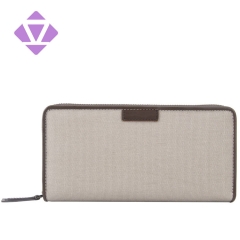 ZENVAN hot sale unisex travel clutch purse on sales canvas wallet purse fashion zipper wallet