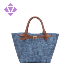 guangzhou manufacturers denim tote bag china wholesale cheap women handbag