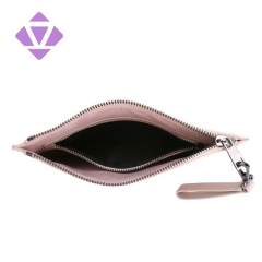 China custom wholesale multi-functional genuine saffiano leather personalized leather clutch bag