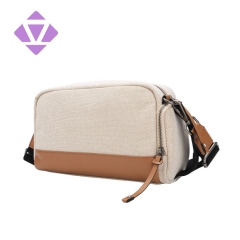 travel cosmetic toiletry bag handmade quality canvas and leather men wash bag