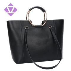 stylish women cowhide leather tote female shoulder bag hot seller cross body handbag