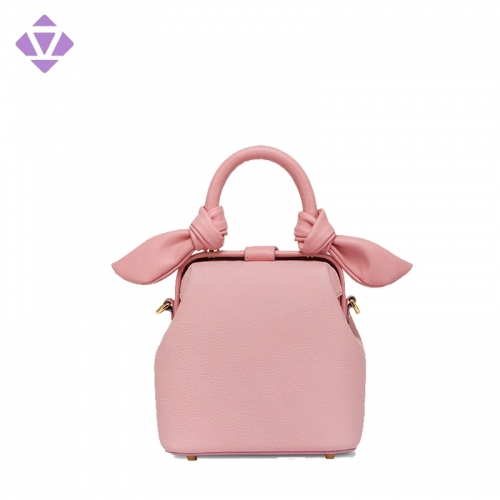 China hot sale new design elegant mini ladies genuine leather crossbody purse bag for women