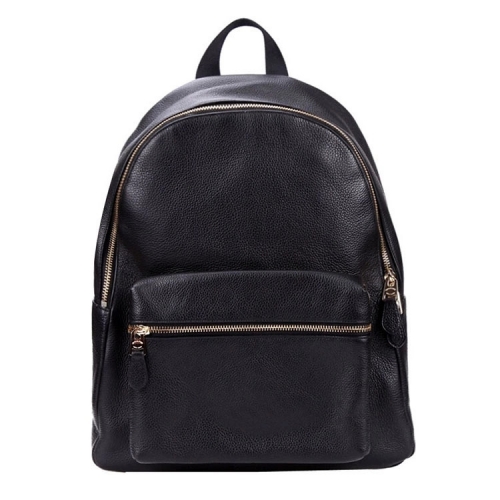 Women fashion black girl vintage backpack full grain custom genuine leather backpack