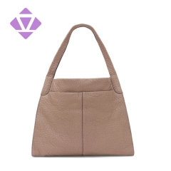 strict quality control factory lambskin bubble leather designed handbag