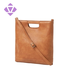 female office vegetable tanned leather document and laptop handbag