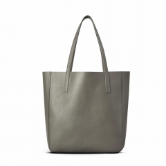 soft pebble leather medium shopper tote