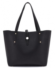 premium pebble leather tote handbags