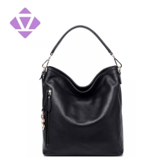 Latest design custom 100% real cowhide women handbags