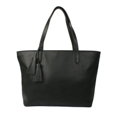 luxury fashion custom design cow leather women handbag tote