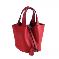 TOGO pebble leather hot basket tote bag direc manufacturer