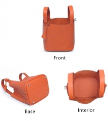 TOGO pebble leather hot basket tote bag direc manufacturer