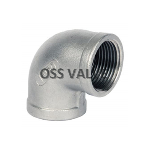 90° Threaded Elbow Stainless Steel