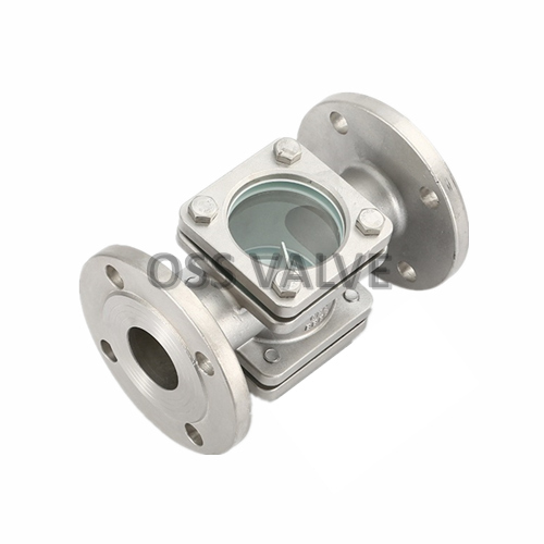 Square Type Flange Sight Glass