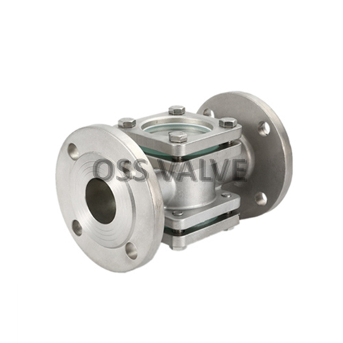 Square Type Flange Sight Glass