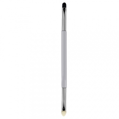 Double End Makeup Brush,High Quality Single Piece double Head lipstick Brush Eyeshadow Brush