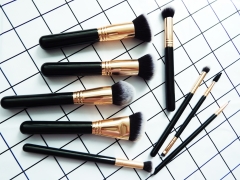 High quality 9pcs makeup brush set