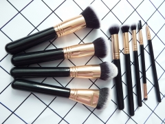 High quality 9pcs makeup brush set
