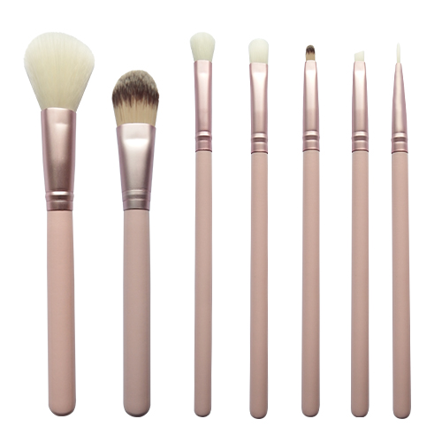7pieces makeup brushe,portable